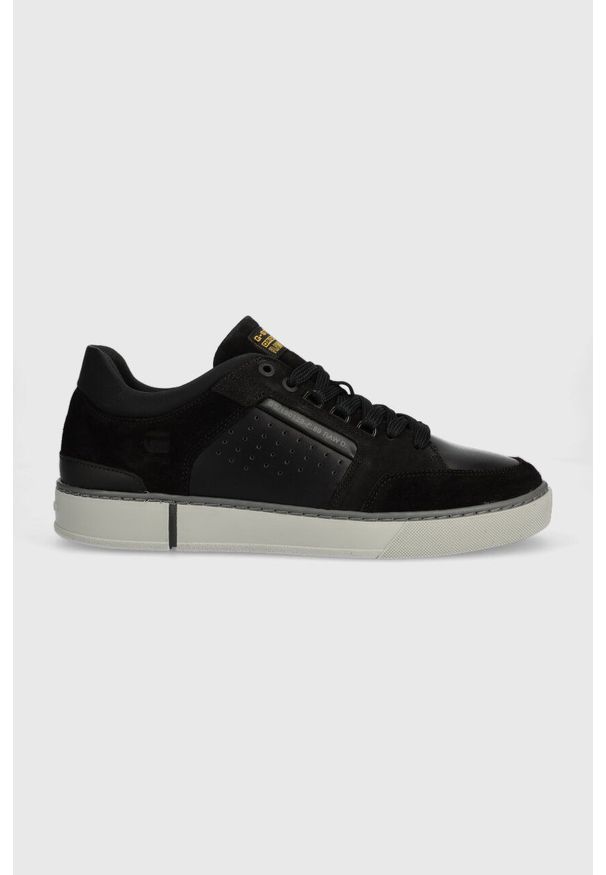G-Star RAW - G-Star Raw sneakersy RAVOND II BSC kolor czarny 2342005513.BLK. Zapięcie: sznurówki. Kolor: czarny. Materiał: skóra, guma