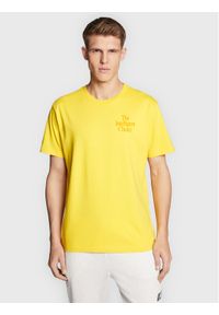 New Balance T-Shirt MT23502 Żółty Relaxed Fit. Kolor: żółty. Materiał: bawełna #1