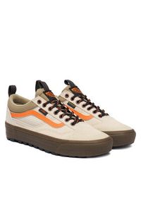 Vans Sneakersy MTE Old Skool Waterproof Insulated VN000DAZF881 Beżowy. Kolor: beżowy. Materiał: materiał. Model: Vans Old Skool #5