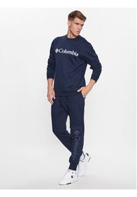 columbia - Columbia Bluza Trek™ Crew Niebieski Regular Fit. Kolor: niebieski. Materiał: bawełna, syntetyk #3