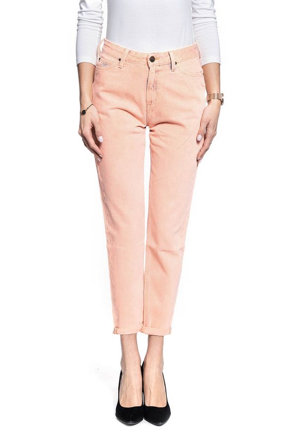 Lee - LEE MOM STRAIGHT CURVED HIGH WAIST L32IGGWO 112107570. Stan: podwyższony