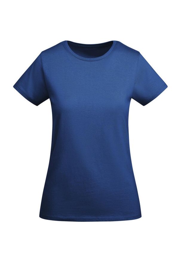 ROLY - Damska Koszulka Z Krótkim Rękawem Breda. Kolor: niebieski. Długość rękawa: krótki rękaw. Długość: krótkie. Sport: turystyka piesza