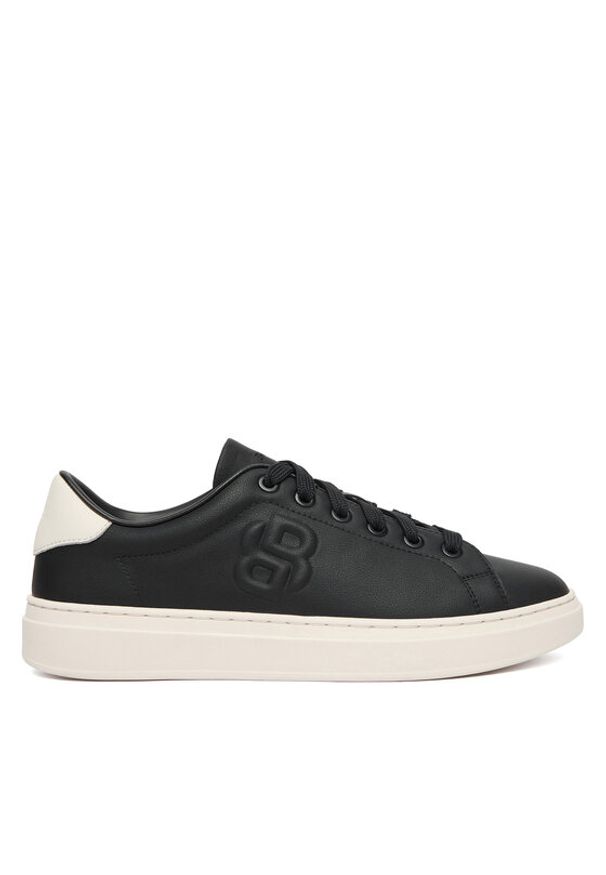 BOSS Sneakersy Kieran 50557926 Czarny. Kolor: czarny. Materiał: skóra