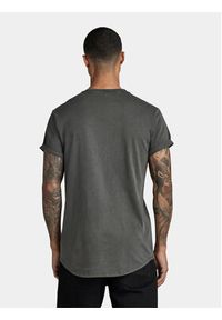 G-Star RAW - G-Star Raw T-Shirt Lash D16396-2653-G179 Szary Regular Fit. Kolor: szary. Materiał: bawełna