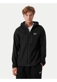 Reebok Kurtka przejściowa RCC00095 Czarny Regular Fit. Kolor: czarny. Materiał: syntetyk #1
