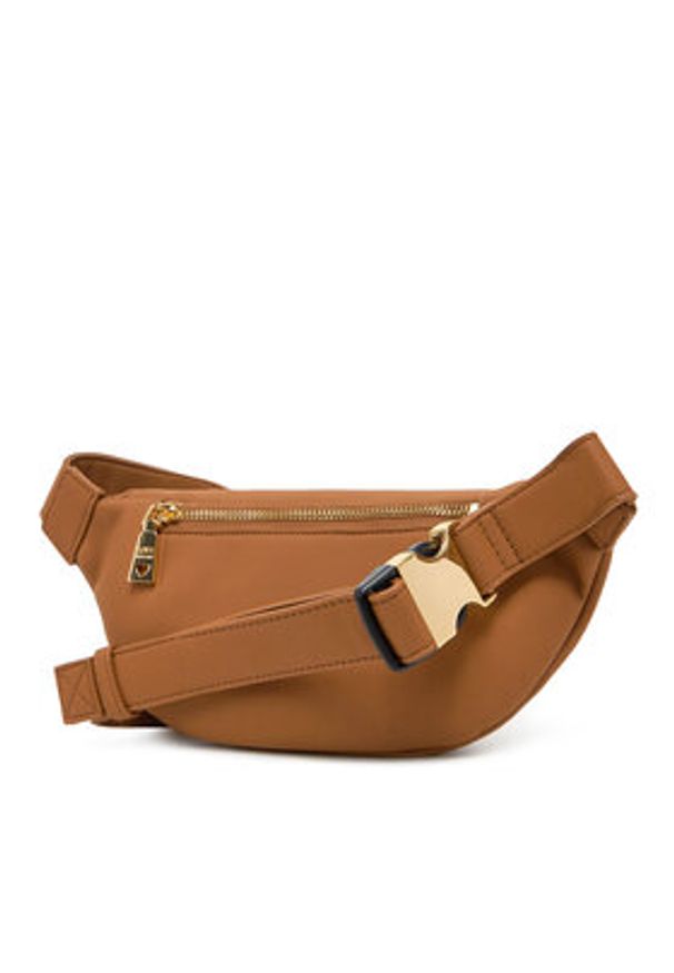 Love Moschino - LOVE MOSCHINO Saszetka nerka JC4195PP1MKD0201 Brązowy. Kolor: brązowy. Materiał: skóra