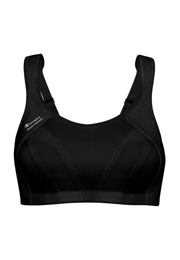 Champion - Stanik do biegania Shock Absorber Active Multi. Kolor: czarny. Sport: bieganie