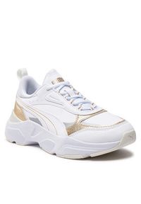 Puma Sneakersy Cassia 395267-01 Biały. Kolor: biały. Materiał: skóra