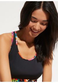 bonprix - Biustonosz bikini bustier. Kolor: czarny. Materiał: materiał #3