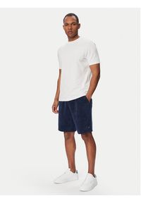 TOMMY HILFIGER - Tommy Hilfiger Szorty sportowe MW0MW42880 Granatowy Regular Fit. Kolor: niebieski. Materiał: bawełna. Styl: sportowy #4