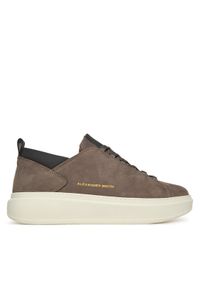 Alexander Smith Sneakersy Wembley ASBCWYM-2253-APT Szary. Kolor: szary. Materiał: skóra