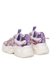 Steve Madden Sneakersy Spectator SM11002961 Fioletowy. Kolor: fioletowy. Materiał: materiał #4