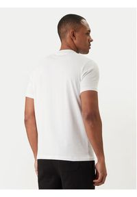 Karl Lagerfeld - KARL LAGERFELD T-Shirt 755780 500235 Biały Regular Fit. Typ kołnierza: dekolt w karo. Kolor: biały. Materiał: bawełna #4