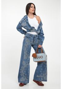 Liu Jo - Jeansy damskie z haftem LIU JO. Wzór: haft #1