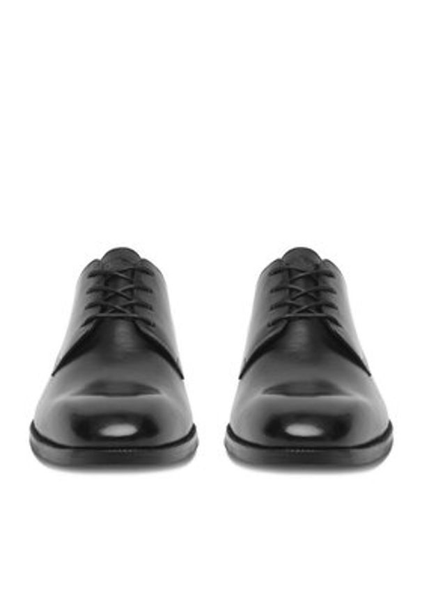 Gino Rossi - GINO ROSSI Półbuty CEO-RICARDO-05 MI08 Czarny. Kolor: czarny. Materiał: skóra