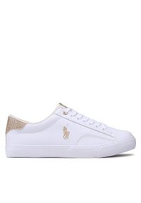 Polo Ralph Lauren Tenisówki Theron V RF104098 Biały. Kolor: biały. Materiał: skóra