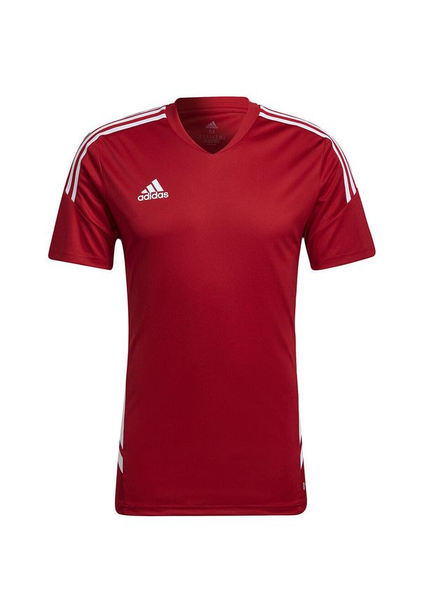 Adidas - Koszulka męska adidas Condivo 22 Jersey. Kolor: czerwony. Materiał: jersey