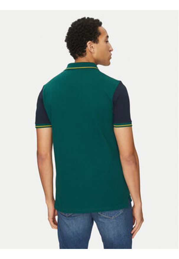 U.S. Polo Assn. Polo MUP3996 Zielony Regular Fit. Typ kołnierza: polo. Kolor: zielony. Materiał: bawełna