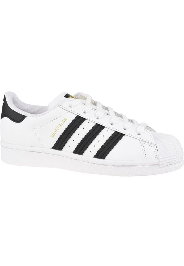 Adidas - Buty adidas Superstar Jr FU7712 białe. Kolor: biały. Materiał: guma, syntetyk. Szerokość cholewki: normalna. Model: Adidas Superstar