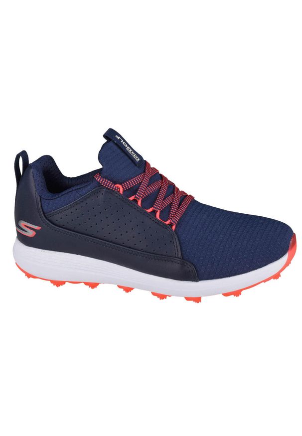 skechers - Skechers Go Golf Max Mojo, damskie buty do golfa, Granatowe. Kolor: niebieski. Materiał: tkanina. Sport: golf