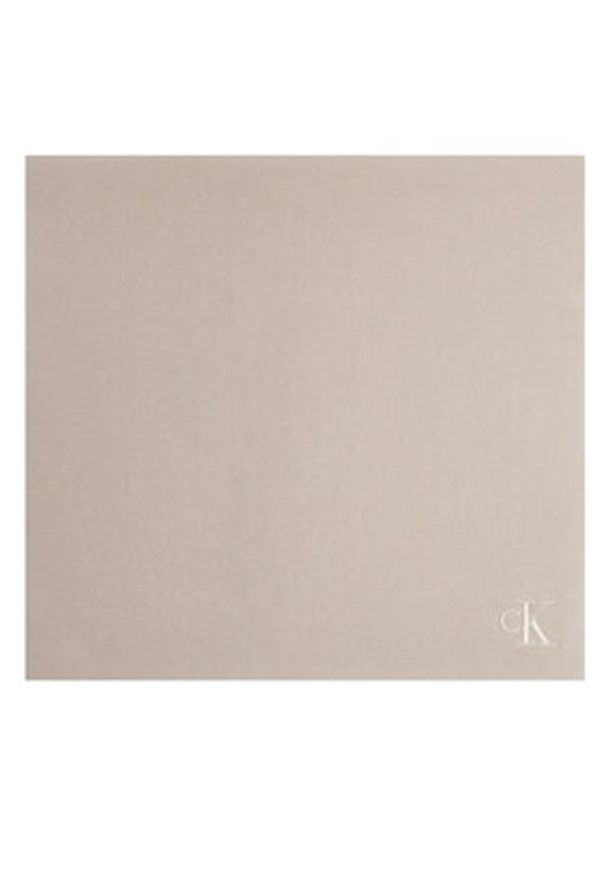 Calvin Klein Szalik Fine LV04D8021G Beżowy. Kolor: beżowy. Materiał: wiskoza