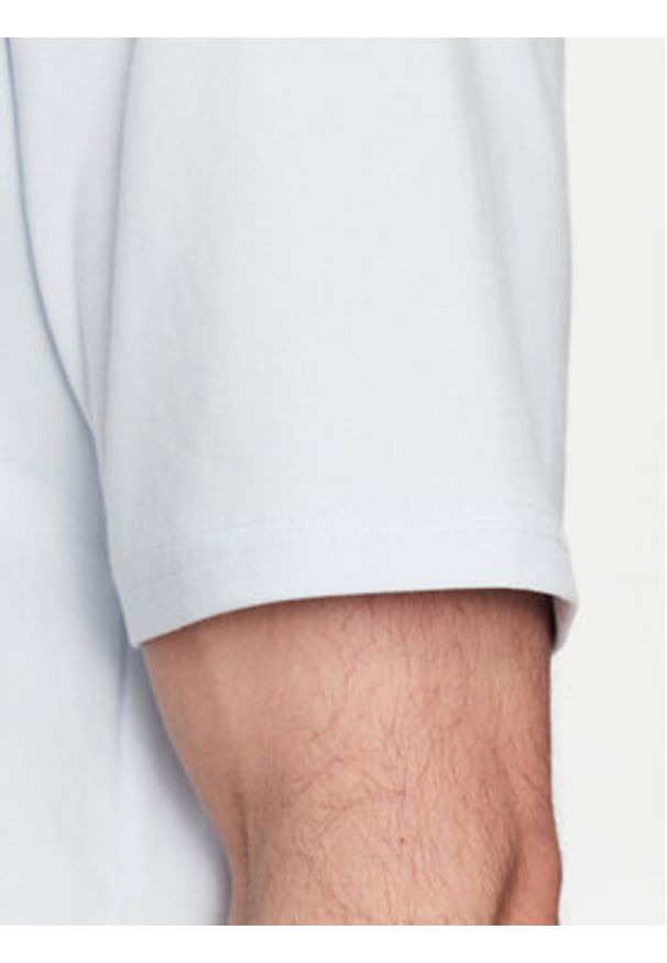New Balance T-Shirt MT23567 Niebieski Relaxed Fit. Kolor: niebieski. Materiał: bawełna