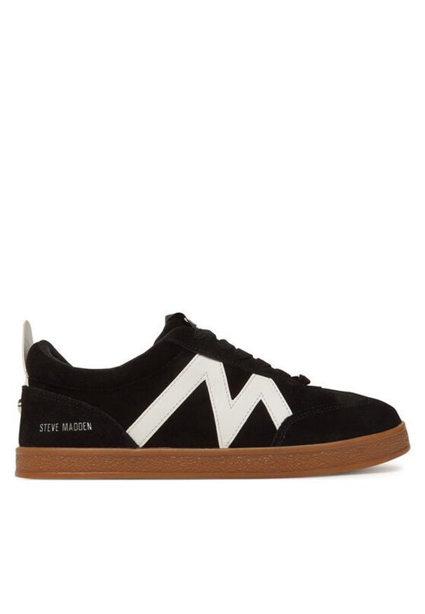 Steve Madden Sneakersy Degree SM11003179 Czarny. Kolor: czarny. Materiał: zamsz, skóra
