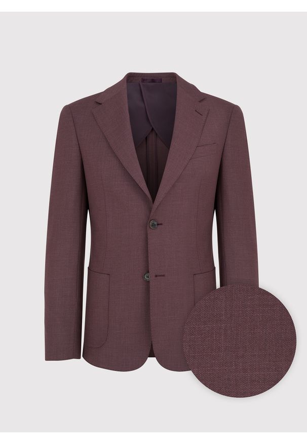 Pako Lorente - PAKO LORENTE – Casualowa gładka marynarka męska. Okazja: na co dzień. Materiał: wiskoza, elastan, poliester. Wzór: gładki. Styl: casual