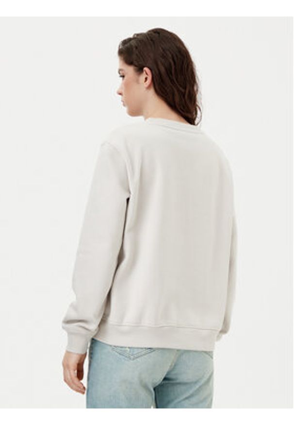 Calvin Klein Jeans Bluza Institutional Graphic J20J224731 Beżowy Regular Fit. Kolor: beżowy. Materiał: syntetyk, bawełna