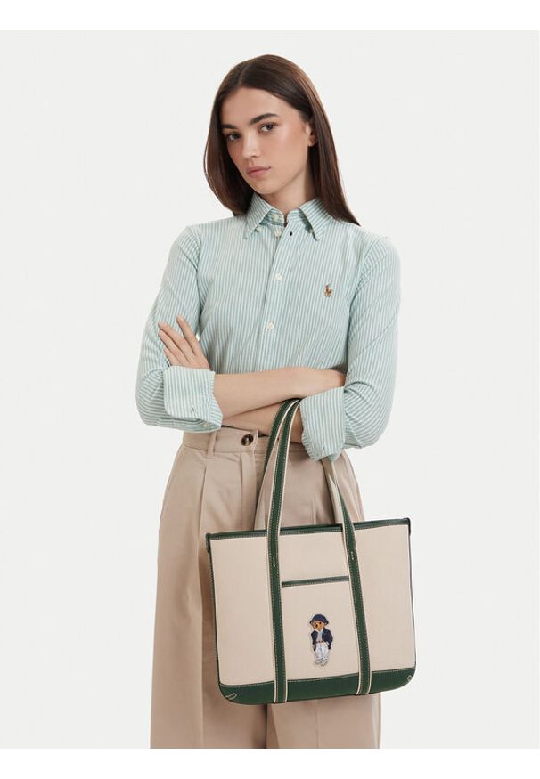 Polo Ralph Lauren Torebka 428P14295001 Beżowy. Kolor: beżowy