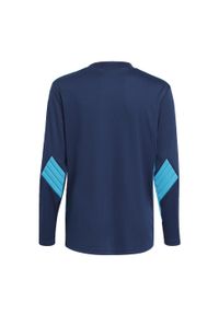 Adidas - Bluza bramkarska dla dzieci adidas Squadra 21 Goalkeeper Jersey Youth. Kolor: niebieski. Materiał: jersey