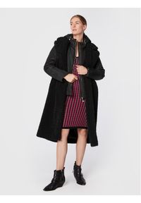 Liu Jo Sport Płaszcz przejściowy TF2193 E0789 Czarny Regular Fit. Kolor: czarny. Materiał: syntetyk. Styl: sportowy