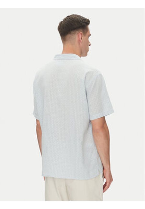 Jack & Jones - Jack&Jones Koszula Luke 12277185 Granatowy Relaxed Fit. Kolor: niebieski. Materiał: bawełna