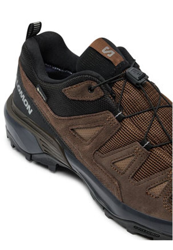 salomon - Salomon Sneakersy X Ultra 360 Leather Gore-Tex L47571200 Brązowy. Kolor: brązowy. Materiał: materiał. Technologia: Gore-Tex