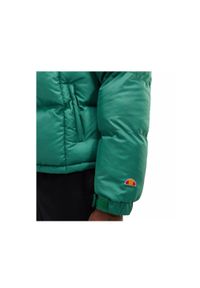 Kurtka ocieplana męska Ellesse Argent Padded. Kolor: zielony. Materiał: puch. Sport: turystyka piesza #1