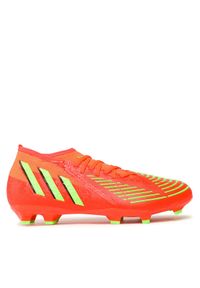 Adidas - adidas Buty Predator Edge.2 Fg GW1009 Czerwony. Kolor: czerwony. Materiał: materiał