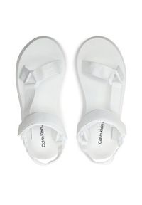 Calvin Klein Jeans Sandały Sandal Velcro Webbing Dc YW0YW01353 Biały. Kolor: biały #5