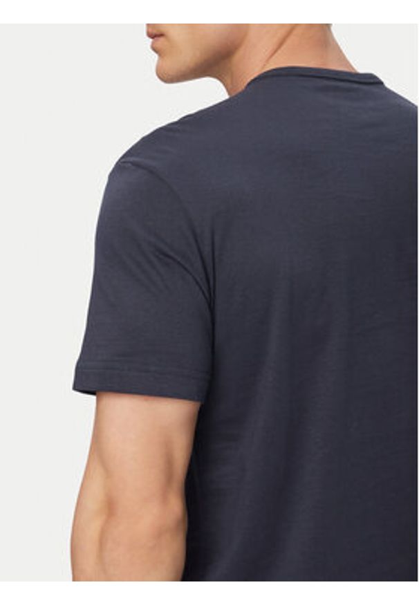 Calvin Klein Underwear T-Shirt 000NM2748E Granatowy Regular Fit. Kolor: niebieski. Materiał: bawełna