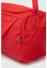 Under Armour torba sportowa Undeniable 5.0 Medium kolor czerwony. Kolor: czerwony. Materiał: tworzywo sztuczne. Sport: fitness #4
