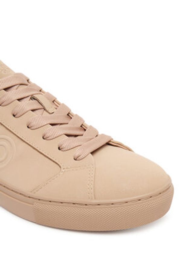 Hugo - HUGO Sneakersy Morrie 50548192 Beżowy. Kolor: beżowy. Materiał: skóra