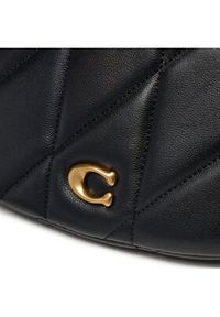 Coach Saszetka nerka Belt Bag Quilted Pillow CR506 B4/BK Czarny. Kolor: czarny. Materiał: skóra #4