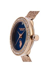 U.S. Polo Assn. Zegarek Astrid USP8216BL Różowe złoto. Kolor: wielokolorowy, złoty, różowy
