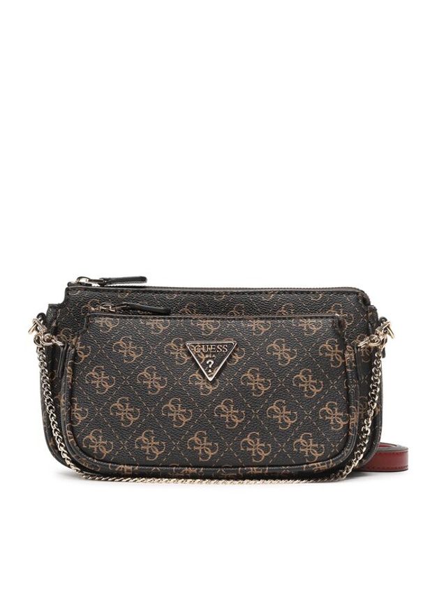 Guess Torebka Noelle (QL) Mini Bags HWQL78 79710 Brązowy. Kolor: brązowy. Materiał: skórzane
