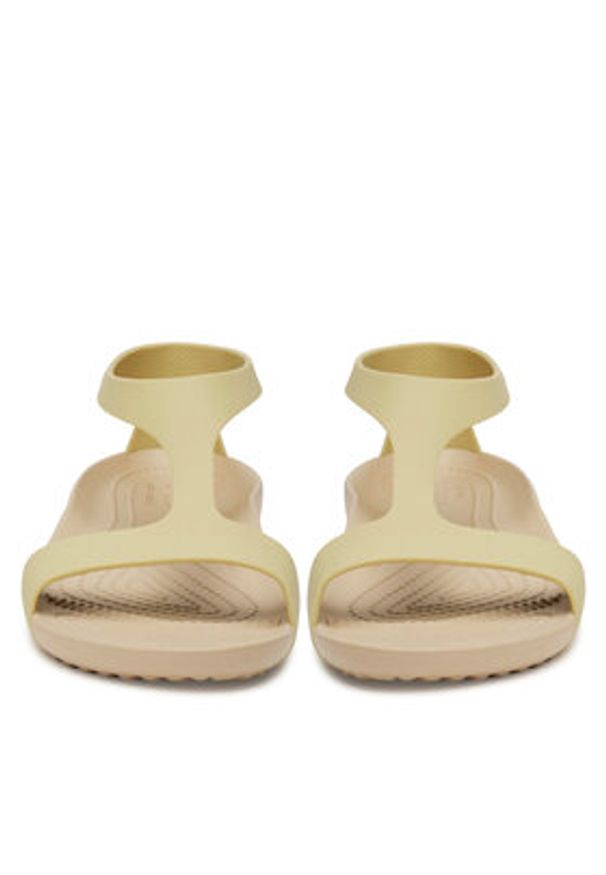 Crocs Sandały SERENA SANDAL 205469-212 Zielony. Kolor: zielony