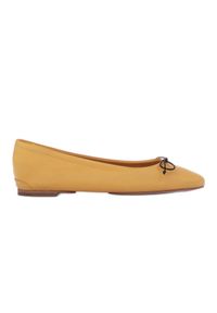 Marco Shoes Baletki Passo żółte. Zapięcie: sznurówki. Kolor: żółty #1