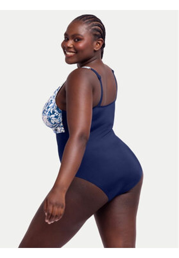 Dorina Strój kąpielowy Haryana FXSS0010MI120 Granatowy. Kolor: niebieski. Materiał: syntetyk