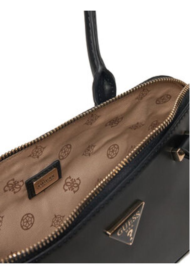 Guess Torebka HWVG94 93080 Czarny. Kolor: czarny. Materiał: skórzane