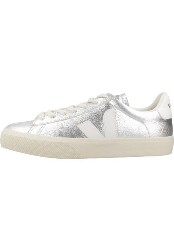 Veja - Buty VEJA CAMPO Srebrny. Kolor: szary. Materiał: tkanina, skóra. Styl: sportowy