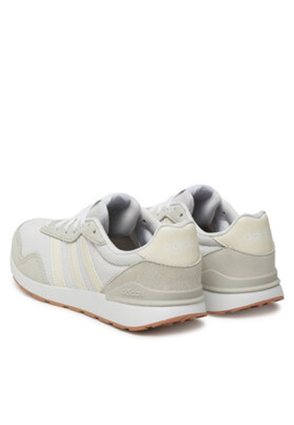Adidas - adidas Sneakersy Run 60s 4.0 JR6627 Biały. Kolor: biały. Materiał: materiał. Sport: bieganie