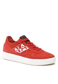 Napapijri Sneakersy Bark NP0A4HL6 Czerwony. Kolor: czerwony. Materiał: zamsz, skóra